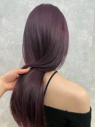 ミディアム カラー ヘアアレンジ 透明感カラー/推しカ ラー☁️JURAのヘアスタイル