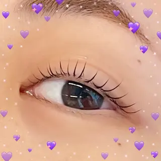 マツエク・マツパ 𝐞𝐢𝐠𝐡𝐭 YUKARI🐰💜のマツエク・マツパデザイン