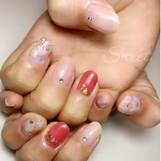 ネイル sweet 仲野陽子のネイルデザイン