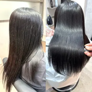 ロング ✨シルクストレート✨ 美髪髪質改善Yukiのヘアスタイル