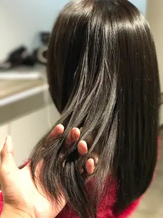 ミディアム セミロング ロング カラー 🌈ディレクター🌈 徳松優希のヘアスタイル