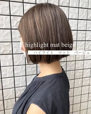 ショート カラー 金安 かんたのヘアスタイル