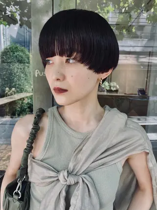 ショート rosso-sante所属・坂口 拓魅のヘアスタイル