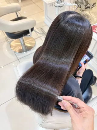 ロング 高橋 佑のヘアスタイル