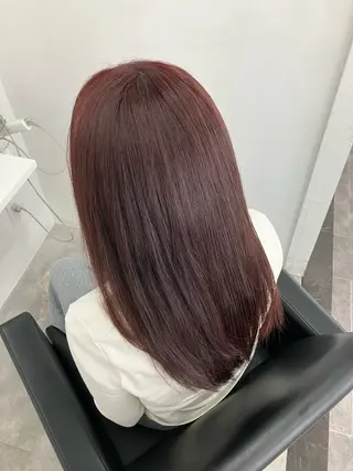 セミロング カラー Dolceカレン /カットモデル募集中のヘアスタイル