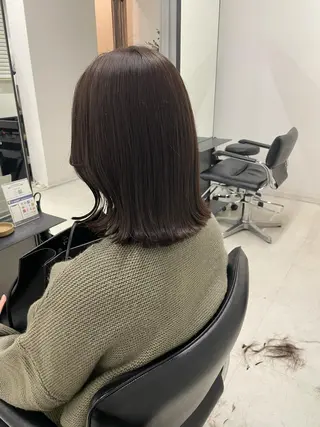 ミディアム カラー キッズ オトナヘア🌸 harukaのヘアスタイル