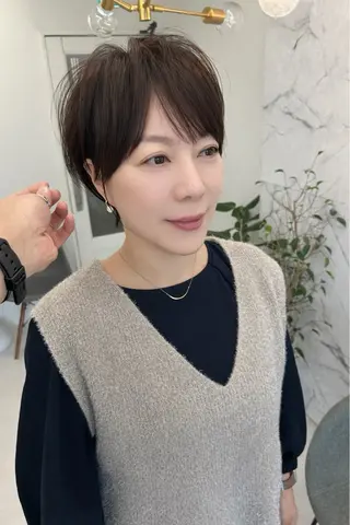 ショート カラー 表参道ショート・ボブ 特化/たかつのヘアスタイル