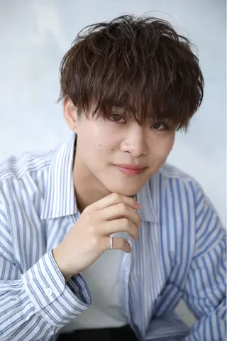 ショート メンズ 平野 拓海のヘアスタイル