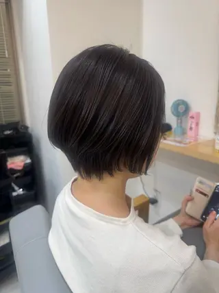 ショート カラー 山本 悟志のヘアスタイル