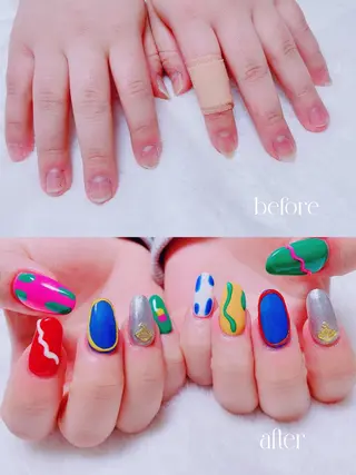 ネイル Makana Mana所属・Makana Manaのネイルデザイン