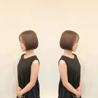 ショート カラー Hair make VERDA所属・富永 憲一郎のヘアスタイル