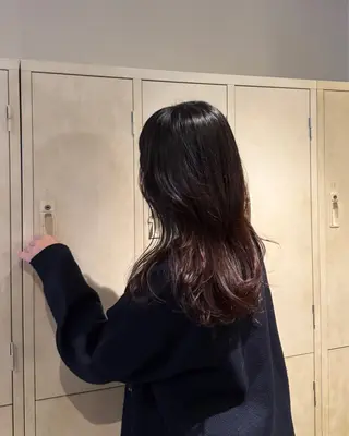 ミディアム 透明感カラー/似合 わせカットみく🩶のヘアスタイル