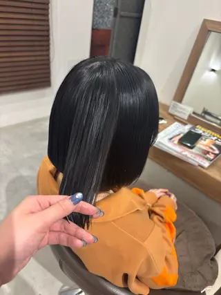 ミディアム 阿部 美咲のヘアスタイル