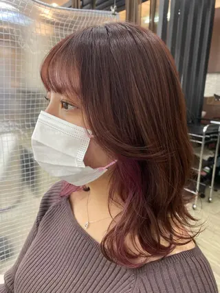 セミロング 市川 博紀 店長のヘアスタイル