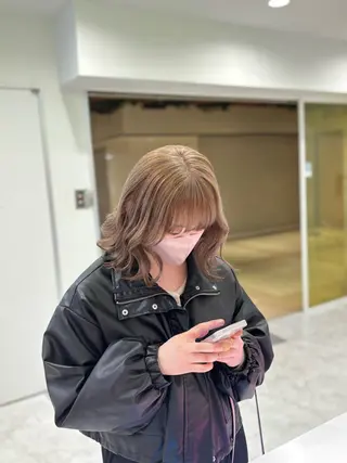 ショート カラー 大人っぽベージュ🤍 当日予約◎ヒロトのヘアスタイル