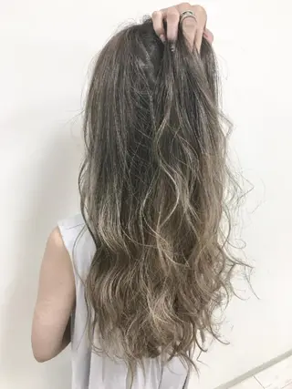 ロング カラー 髪質改善/レイヤー Chere狭山のヘアスタイル