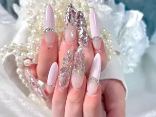 ネイル 🎀鈴音🎀 ワンホンネイルのネイルデザイン