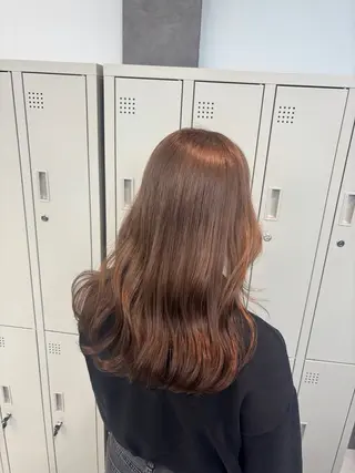 ロング カラー ヘアアレンジ ミルクティー/ピンク カラー/ みう🎀のヘアスタイル