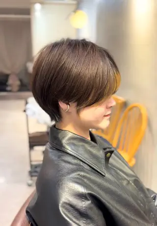 ショート 野口 咲愛のヘアスタイル