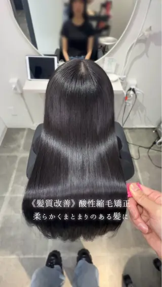 ロング YUZU🎀顔まわり ×レイヤーカットのヘアスタイル