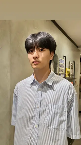 ショート カラー メンズ タナカ カナ🫧のヘアスタイル