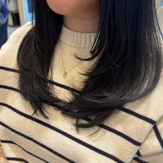 ロング RISAKO🏁 ボブ/レイヤーのヘアスタイル