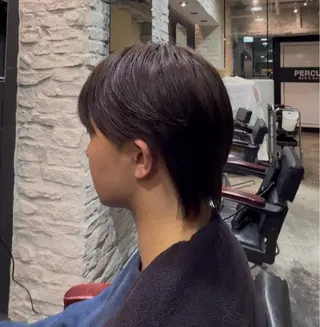 メンズ 縮毛矯正モデル/上村 コウスケのヘアスタイル