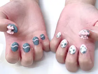 ネイル U nail 🩷 高田馬場店のネイルデザイン