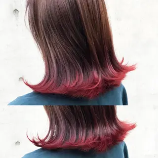 ミディアム カラー ヘアアレンジ ミニモお気に入り数 No.1宍戸雄弥のヘアスタイル