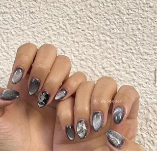 ネイル 𝐅𝐢𝐢【本町/ ネイル】Miho💜のネイルデザイン