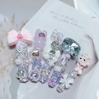 ネイル MoMoA Nail ネイル長さ出し専門店のネイルデザイン