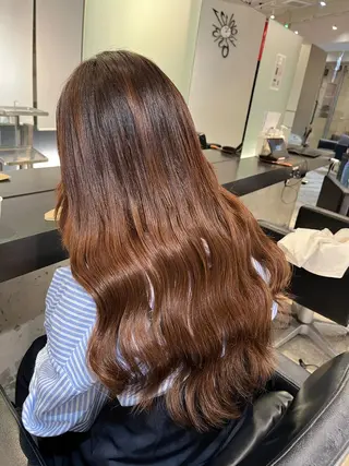 ロング 小田切 裕輝のヘアスタイル