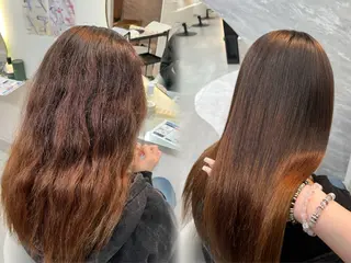 ロング 艶感ハイトーン/ 池袋/mei🩶のヘアスタイル