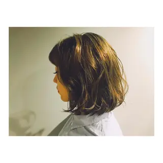 ミディアム カラー 【美髪とカット】 AKIFUMIのヘアスタイル