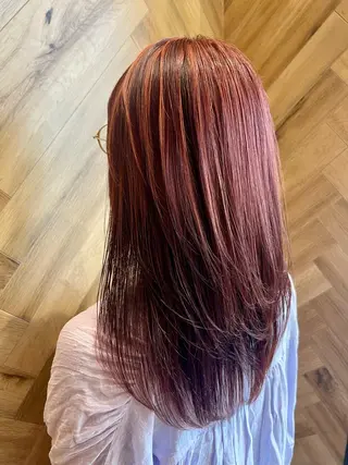 ロング カラー EARTH岩槻店 azusaのヘアスタイル
