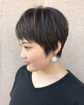 ショート 鳥羽 正治のヘアスタイル