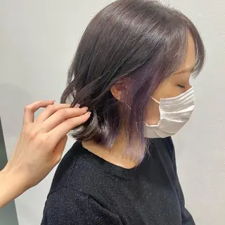 ミディアム カラー Slap Dash 【スラップ ダッシュ】所属・髪質改善カラー 🧸かりん🎀‪のヘアスタイル