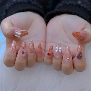 ネイル ANH ゴテゴテネイルのネイルデザイン