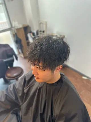 ミディアム パーマ Lizir  ルズィール所属・Luzir⭐︎ GEN⭐︎のヘアスタイル