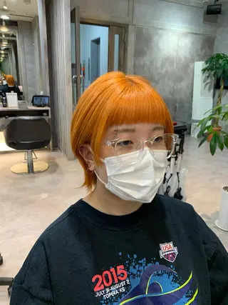 ミディアム KISS SWAN所属・B E C H I C O〔べち子〕のヘアスタイル