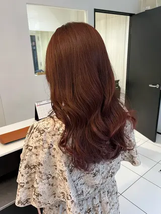 ロング カラー channel所属・Natsumi ❤︎のヘアスタイル