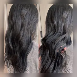 ロング カラー 髪質改善美容室Qin hair所属・【女性限定】 👑hanaのヘアスタイル