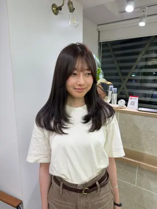 ロング 縮毛矯正/ボブ/ 渋谷/表参道/星優斗のヘアスタイル
