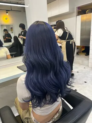 ロング カラー ブリーチカラー 🩵MIZUKIのヘアスタイル