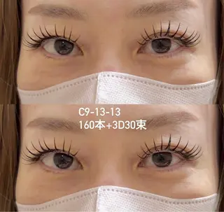 マツエク・マツパ 清水 まなのマツエク・マツパデザイン