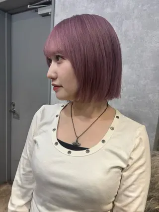 ショート カラー 🌐NATSUMI 🌐【寒色カラー】のヘアスタイル