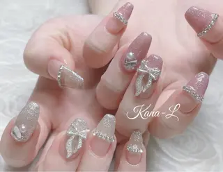 カラー ネイル 芦辺 香奈のネイルデザイン