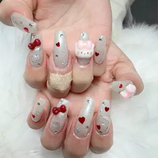 ネイル 🎀nana🫧 ワンホンネイル🎀のネイルデザイン