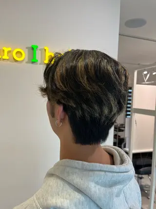 ショート カラー イロアイヘアー Renのヘアスタイル