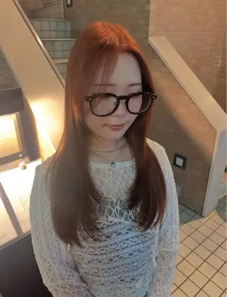 ロング 神田 望未👩🏻‍🦰のヘアスタイル